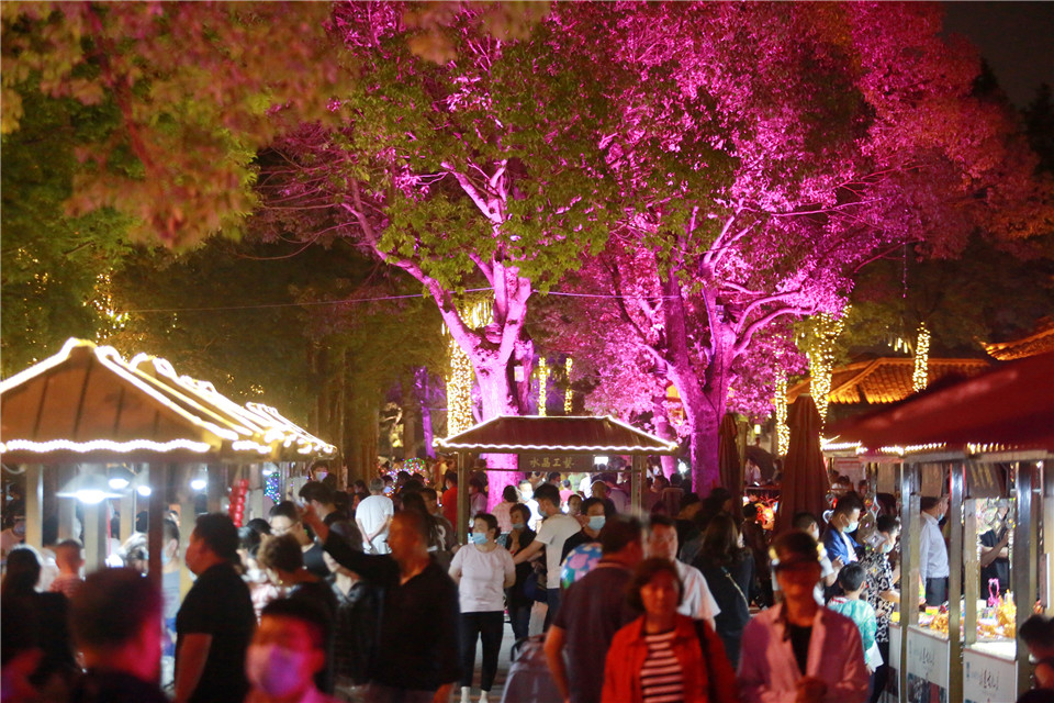 夜市焕新风采，下马坊夜市盛况空前