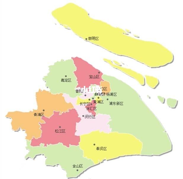 上海区域最新分布态势全览图