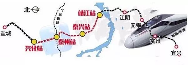 靖江高铁线路最新动态图谱揭晓！